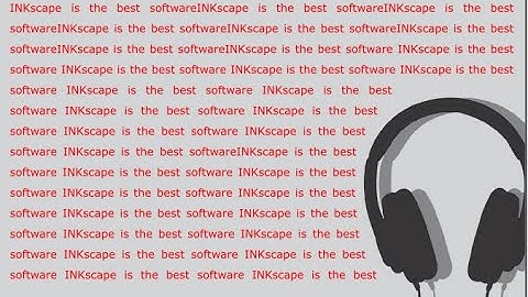 How To Flow Text Around An Object For Inkscape