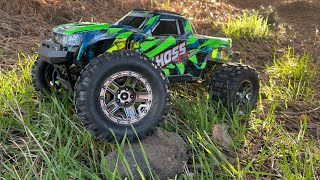 Traxxas Hoss 4x4 VXL Speed Test and Review
