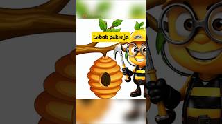 lebah pekerja #lebah #infomenarik #infounik #faktaunik #faktamenarik #faktalebah #informatif