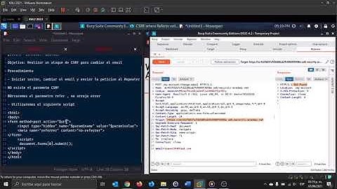 Lab CSRF where Referer validation depends on header being present  COMMUNITY EDITION