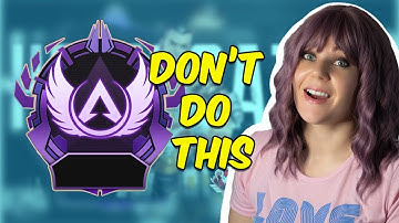 How not to play ranked in APEX LEGENDS