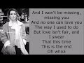 Little Mix ~ The End ~ Lyrics