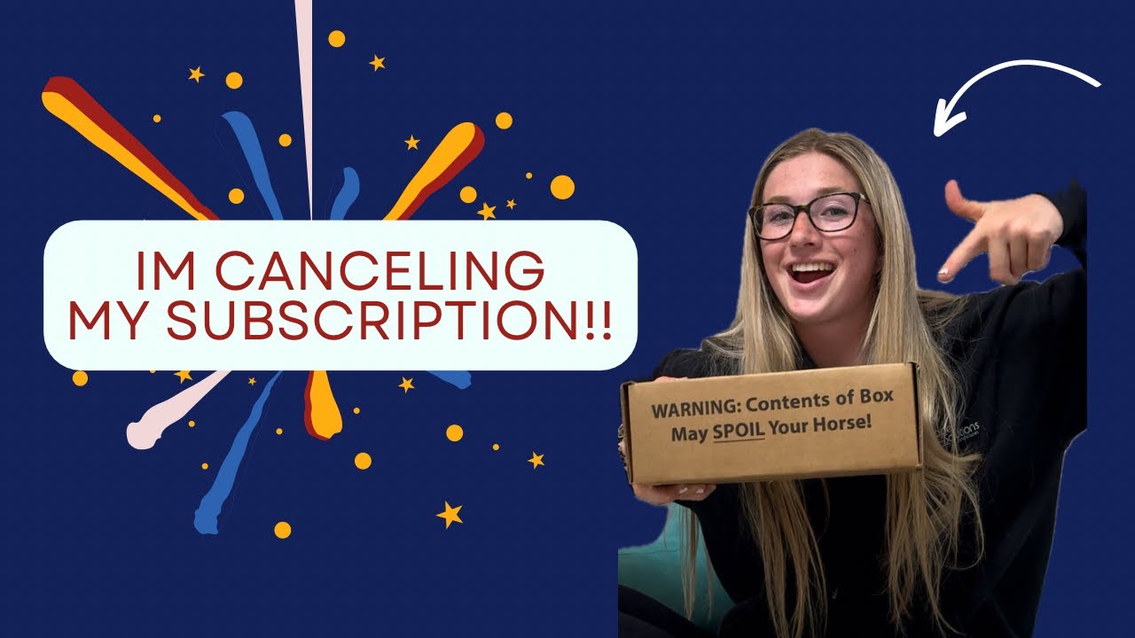 I’m Cancelling my Subscription with Saddle Box!! YouTube