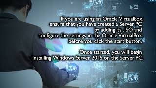 TESDA CSS NCII: Installing Windows Server 2016 on the Server PC