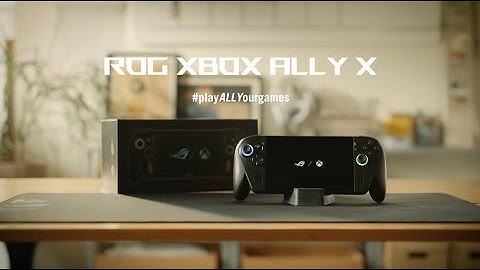 ROG Xbox Ally X - Officiële uitpakvideo | ROG