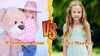 Like Nastya Vs Everleigh Rose Soutas Transformation New Stars From Baby To 2023