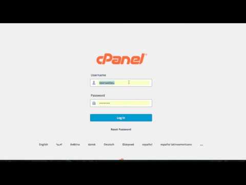 How to login/access your hosting control panel with keenweb.co.uk