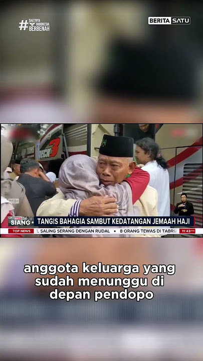 Tangis Bahagia Warnai Kepulangan Jemaah Haji #beritasatu