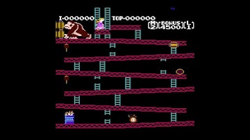 DONKEY KONG INVISIBLE LADDER! GLITCH