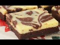 Cream Cheese Brownies Recipe Demonstration - Joyofbaking.com