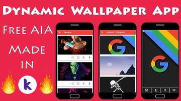 [Hindi] How to Make Full Dynamic Wallpaper App in Kodular(Makeroid) (Free AIA)