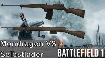 Battlefield 1- Mondragon Sniper VS M1916 Selbstadler Marksman