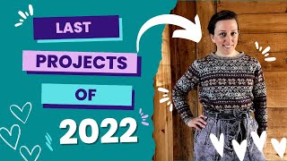 MEL MAKES STUFF: I DID IT!!! 🎉 The 4 Last Knitting Projects of 2022 FINISHED