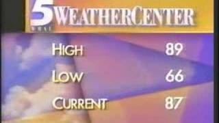 wral tv 5 news final charlie gaddy newscast july 1 1994