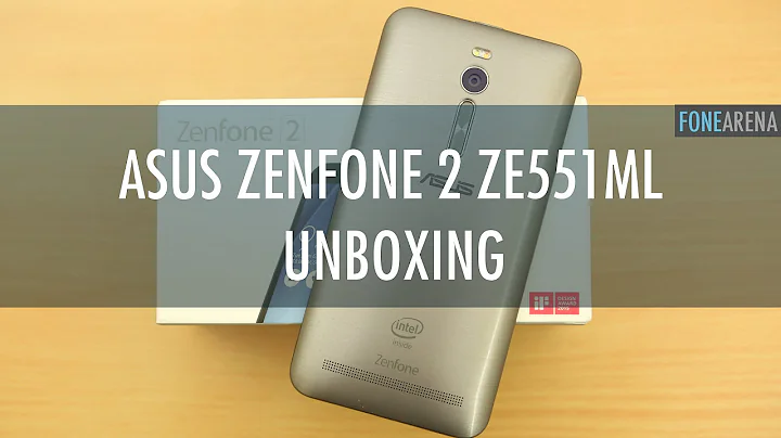 Unboxing the Powerful Asus Zenfone 2 with 4GB RAM and Intel Atom Z3580