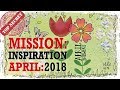 Art Journal Page - Mission:Inspiration - April Showers