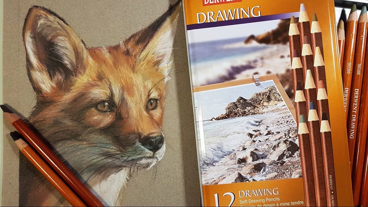 Artist's Pencils | Colouring Pencils | Derwent UK | Sketching Collection 12  Tin | Derwent UK