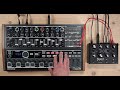 Audiothingies doctor a with arturia minibrute 2s sequencing doctor as cv inputs