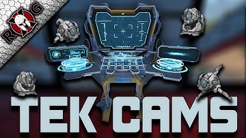 TEK SURVEILLANCE CONSOLE / TEK CAMERAS - TRAP DINOS REMOTELY!