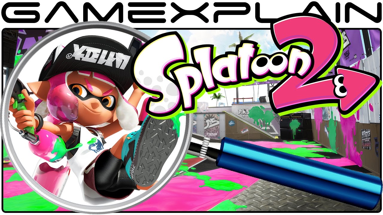 Splatoon 2 ANALYSIS - Reveal Trailer \u0026 Treehouse Gameplay (Secret \u0026 Hidden  Details), image size:1280x720