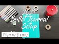 PLAN WITH ME | My 2021 Bullet Journal Setup