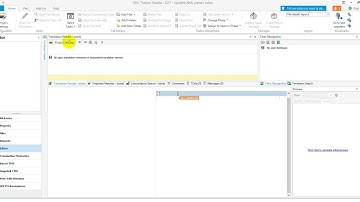 Updating a project with revised parser rules