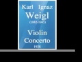 Capture de la vidéo Karl Ignaz Weigl (1881-1949) : Violin Concerto (1928)