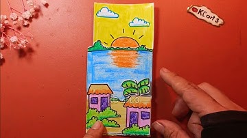 Sản phẩm mĩ thuật với các lớp cảnh | Mĩ thuật lớp 4 ctst | vẽ tranh phong cảnh | KCart3