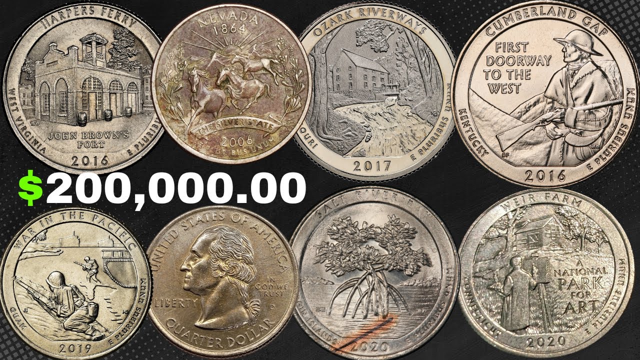 Most Valuable US State Quarter Dollar Coins Worth Money | Don't Spend These Quarters!