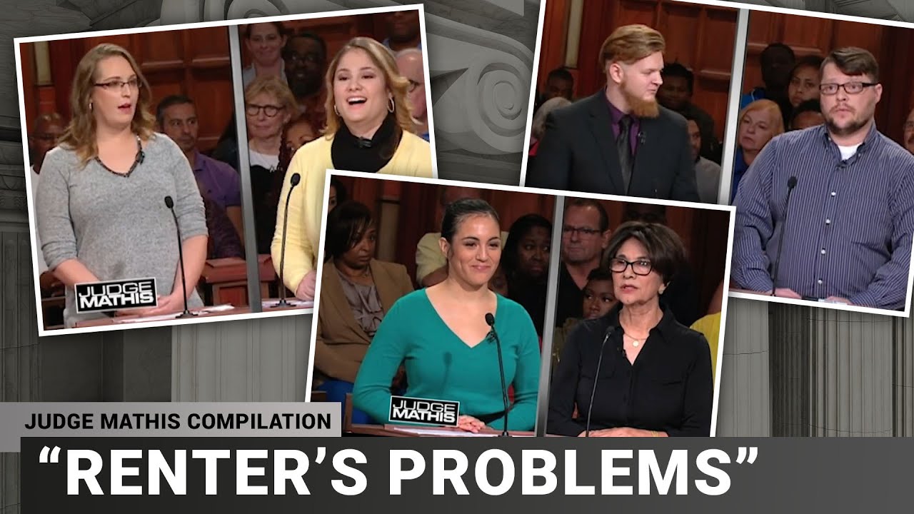 Math Judges Problem 99 Problems and the Rent Is One - Compilation | Judge Mathis - YouTube