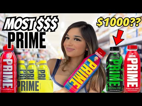 Finding The Most Expensive Bottle Of Prime In London - *American Candy Shop Edition*