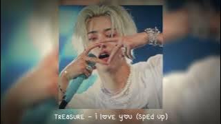 treasure - i love you (𝒔𝒑𝒆𝒅 𝒖𝒑)
