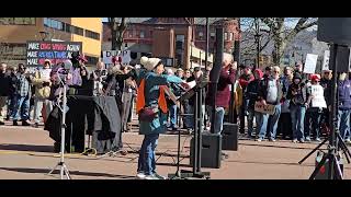 No Kings Demonstration, Saturday, March 28, 2026, Wilkes-Barre, Pa., Public Square
