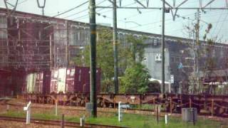 EF65-57号機牽引の貨物列車