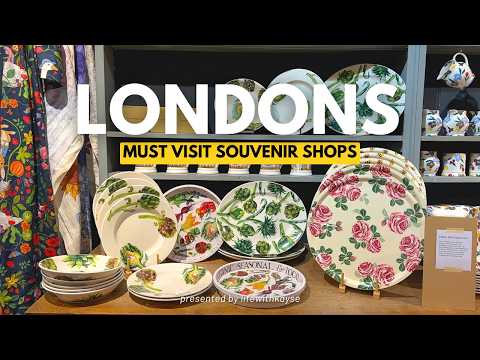 A day of Souvenir shopping in London | what to buy in London, Harrods, Liberty, Papersmiths & more