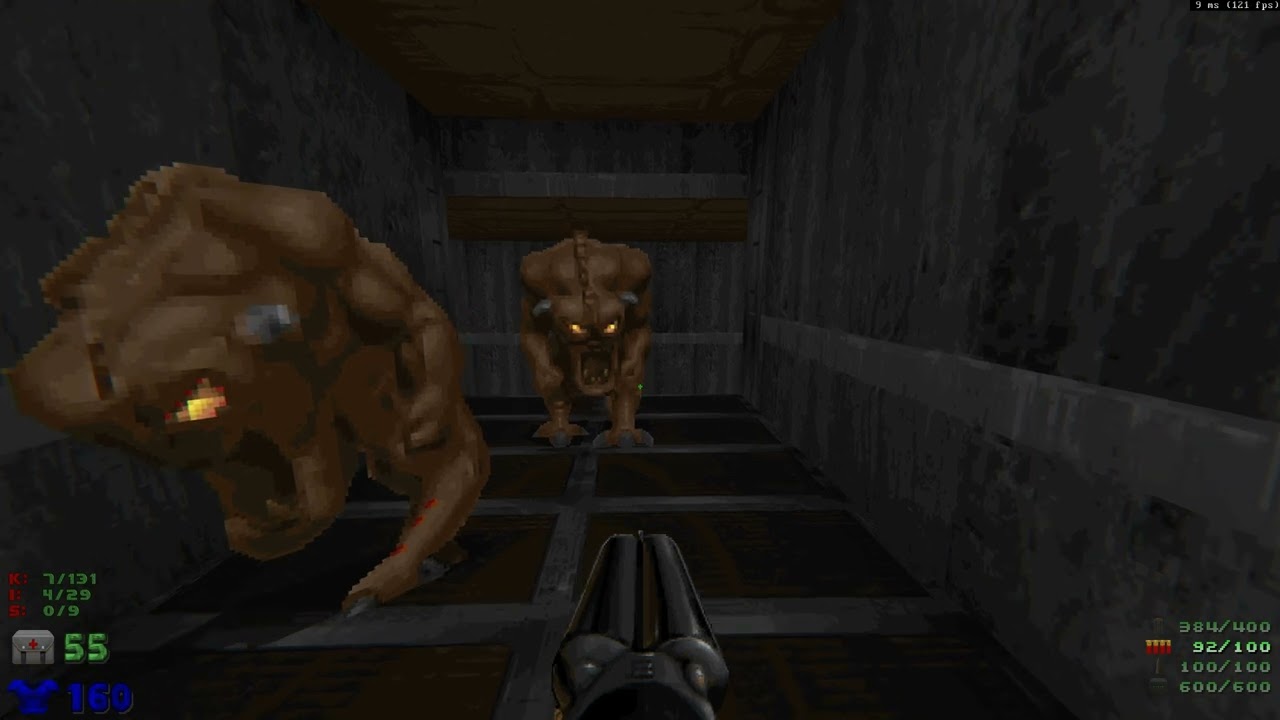 Testing Doom Project SIDE | Spectre Demon with Fuzz effect