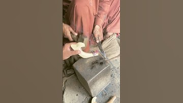 Fixing a Wooden Handle on a Machete🎉#blacksmith #shorts #viral #Machete