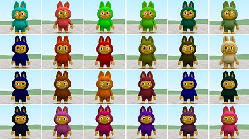 I FOUND A LOT OF COLORFUL LABUBU In Garry