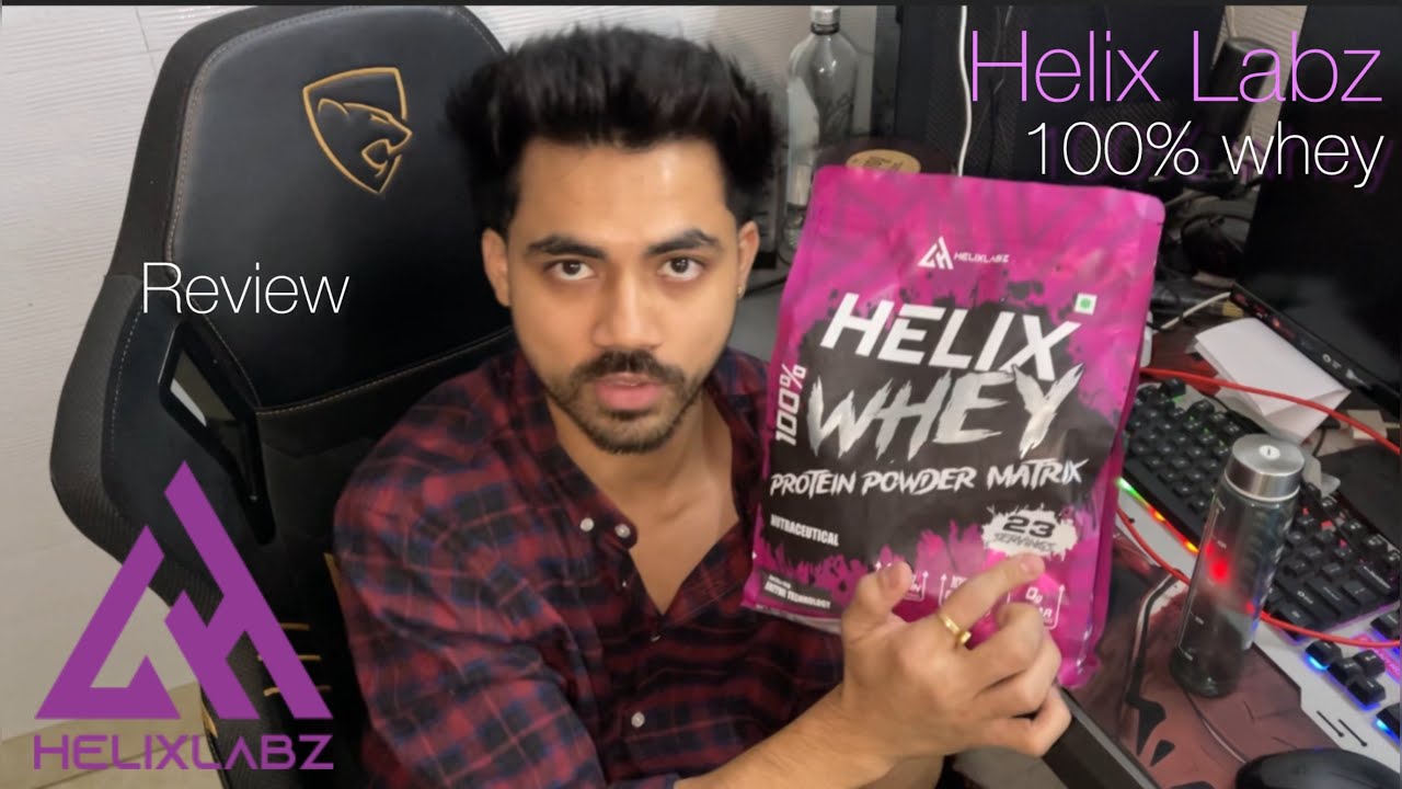Helix Protein Powder Helix Labz Whey Protein Review & Unboxing , Best & cheapest Protein ...