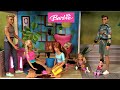 Barbie Slime Story: Barbie Sisters and Friends Cleaning Slime Mess, Barbie and Ken in Barbie House