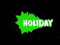 Holiday By Green Day Lyrics