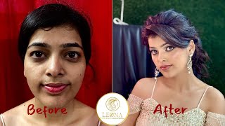 Step by step makeup tutorial how do dono makeup in easy Anjali Sharma @ leona unisex salon |