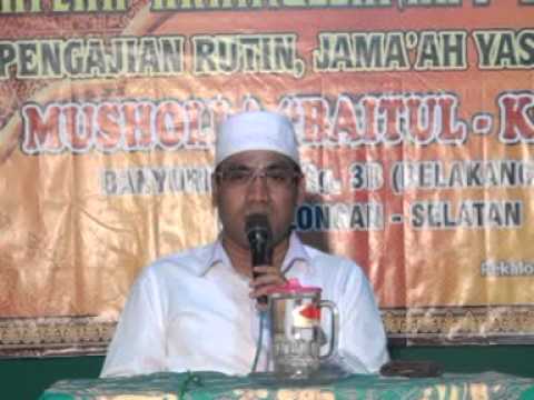 Kh Sam'ani Sya'roni Haflah Akhirussanah Jama'ah Yasin & Tahlil 11 Juni 2015