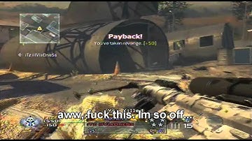 Kid Raging in a 1v1 | Mw2