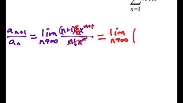 9.4 - Ratio Test example (radius of convergence #2)
