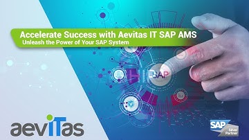Accelerate Success with Aevitas IT SAP AMS: Unleash the Power of Your SAP System #SAPManagedServices