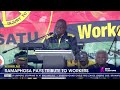 Workers' Day | Ramaphosa pays tribute to workers