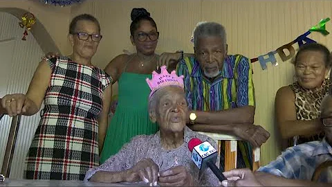 Ethel Small celebrates 104th birthday