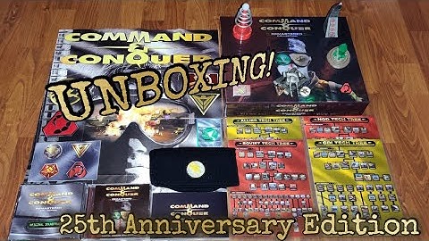 Command & Conquer Remastered | 25th Anniversary Collection - UNBOXING!