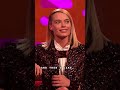 Margot Robbie's Playful Behavior on The Graham Norton Show